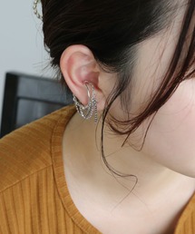 colleca la（コレカラ）の「マルチチェーン デザインイヤーカフ（イヤーカフ）」