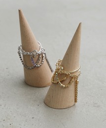 colleca la（コレカラ）の「マルチチェーン デザインイヤーカフ（イヤーカフ）」