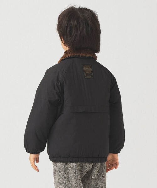 B:MING by BEAMS（ビーミングバイビームス）の「2wayカラー ライト ブルゾン 2025FW（100～150cm）（ブルゾン・キッズ・ブラック/オリーブ・130/120/110/100/150/140）」の20枚目の写真