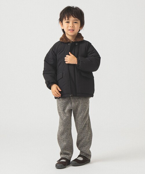 B:MING by BEAMS（ビーミングバイビームス）の「2wayカラー ライト ブルゾン 2025FW（100～150cm）（ブルゾン・キッズ・ブラック/オリーブ・130/120/110/100/150/140）」の14枚目の写真