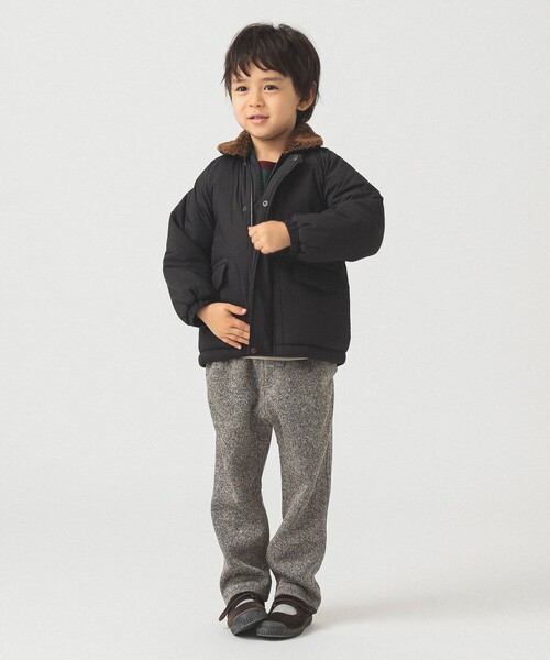 B:MING by BEAMS（ビーミングバイビームス）の「2wayカラー ライト ブルゾン 2025FW（100～150cm）（ブルゾン・キッズ・ブラック/オリーブ・130/120/110/100/150/140）」の12枚目の写真