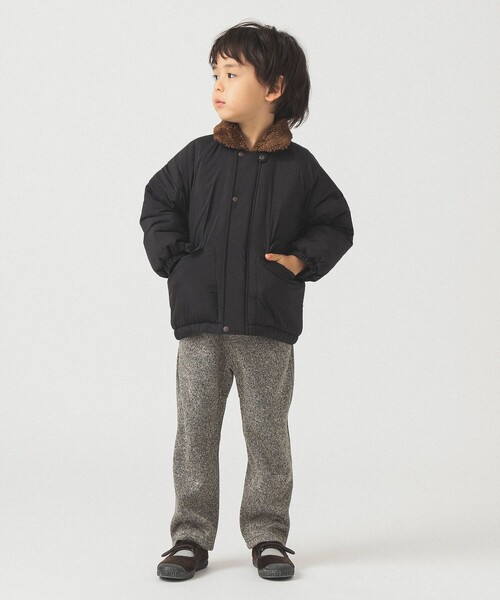 B:MING by BEAMS（ビーミングバイビームス）の「2wayカラー ライト ブルゾン 2025FW（100～150cm）（ブルゾン・キッズ・ブラック/オリーブ・130/120/110/100/150/140）」の16枚目の写真