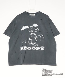 DISCOVERED | PEANUTSxDISCOVERED DAMAGE PIGMENT DYED TEE(Tシャツ/カットソー)