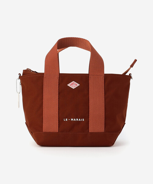 DANTON(ダントン)の「DANTON | ナイロン 2WAYトートバッグ LE-MARAIS(トートバッグ・レディース・ブラウン系その他/ブルー系その他/ダークグレー/ブラック・-)」の4枚目の写真