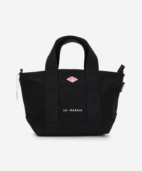 DANTON(ダントン)の「DANTON | ナイロン 2WAYトートバッグ LE-MARAIS(トートバッグ・レディース・ブラウン系その他/ブルー系その他/ダークグレー/ブラック・-)」の2枚目の写真