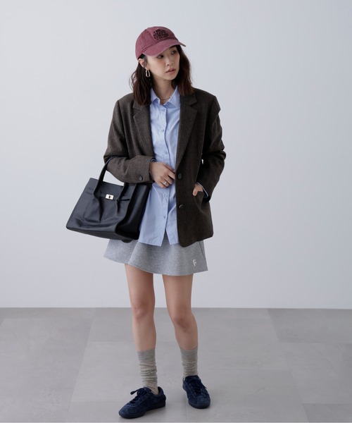 FREE'S MART(フリーズマート)の「◆ウール混オーバーサイズジャケット(テーラードジャケット・レディース・ベージュ系その他/グレー系その他/ブラウン系その他/ブラウン系その他2・SMALL/MEDIUM)」の21枚目の写真