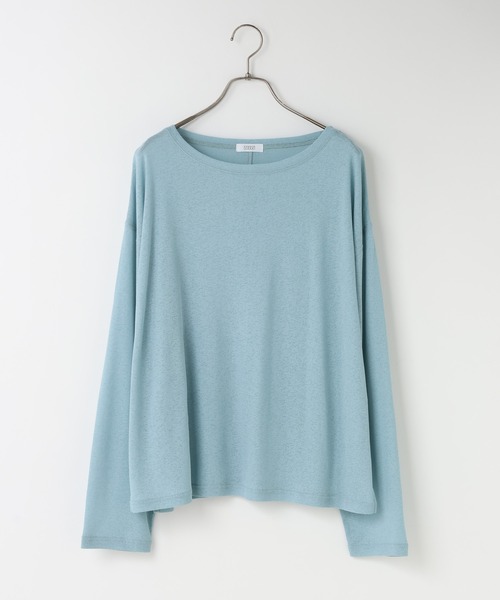 LOWRYS FARM（ローリーズファーム）の「ＵＳＥＦＵＬシアープルオーバー　580950（Tシャツ/カットソー・レディース・ベージュ/ホワイト/ブラウン/ライトグリーン/ピンク/ブラック/チャコールグレー/ブルー/イエロー/グレー/ブルー系その他4・FREE）」の9枚目の写真