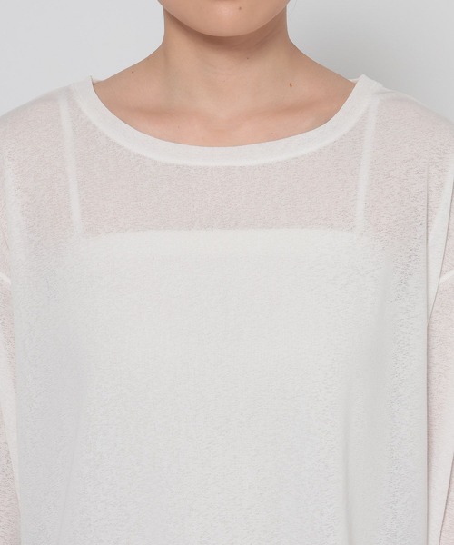 LOWRYS FARM（ローリーズファーム）の「ＵＳＥＦＵＬシアープルオーバー　580950（Tシャツ/カットソー・レディース・ベージュ/ホワイト/ブラウン/ライトグリーン/ピンク/ブラック/チャコールグレー/ブルー/イエロー/グレー/ブルー系その他4・FREE）」の15枚目の写真