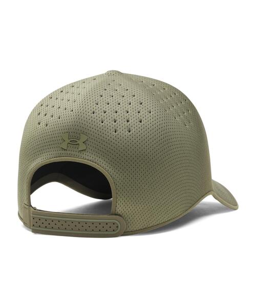 UNDER ARMOUR（アンダーアーマー）の「UAステルス フォーム アンクラッシャブル キャップ（ライフスタイル/メンズ/レディース）（キャップ・レディース・カーキ・L-XL/M-L/S-M）」の2枚目の写真