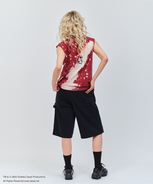 Grateful Dead(グレイトフルデッド)の「atmos pink Grateful Dead Tank Top / アトモス ピンク グレイトフル デッド タンクトップ 【SP】(タンクトップ・レディース・チャコール/レッド・FREE)」の18枚目の写真