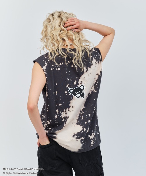 Grateful Dead(グレイトフルデッド)の「atmos pink Grateful Dead Tank Top / アトモス ピンク グレイトフル デッド タンクトップ 【SP】(タンクトップ・レディース・チャコール/レッド・FREE)」の8枚目の写真