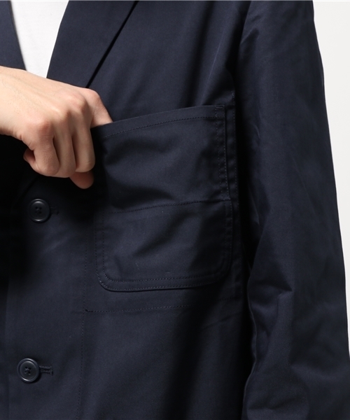 SENSE OF PLACE by URBAN RESEARCH（センスオブプレイスバイアーバンリサーチ）の「【B】ショップコート（その他アウター・メンズ・ライトベージュ/ネイビー・L/M）」の7枚目の写真