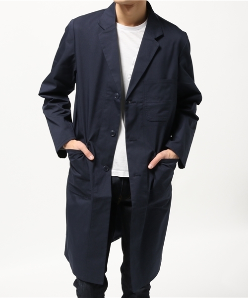 SENSE OF PLACE by URBAN RESEARCH（センスオブプレイスバイアーバンリサーチ）の「【B】ショップコート（その他アウター・メンズ・ライトベージュ/ネイビー・L/M）」の12枚目の写真