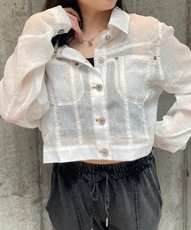 ステッチワークシアージャケット