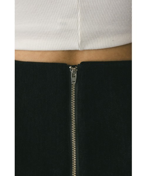 STYLEMIXER(スタイルミキサー)の「ベロアミニスカートパンツ(スカート・レディース・ブラック/ブラウン・SMALL/MEDIUM)」の10枚目の写真