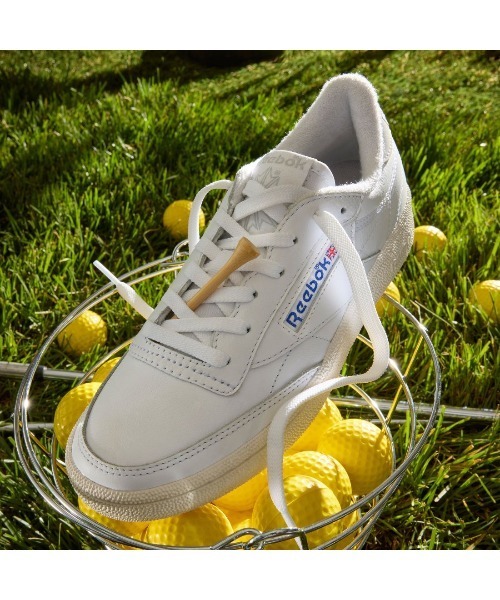 Reebok(リーボック)の「クラブシー ゴルフ / CLUB C GOLF(スニーカー・レディース・ブラック×グレー/ホワイト/アイボリー・25.5cm/24.0cm/23.5cm/24.5cm/23.0cm/25.0cm/22.5cm/22.0cm)」の16枚目の写真