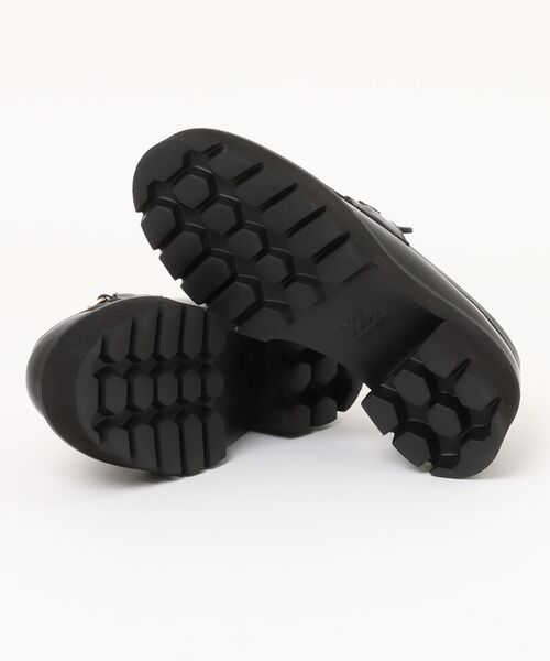 PASCUCCI（パスクッチ）の「【PASCUCCI】ラウンドトウメタルバックルローファー(D51624)（ローファー・レディース・ブラック/ブラック系その他・36/37/38/39/35）」の4枚目の写真