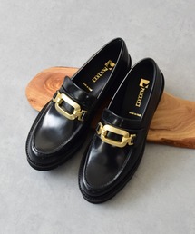 PASCUCCI | 【PASCUCCI】ラウンドトウメタルバックルローファー(D51624)(ローファー)