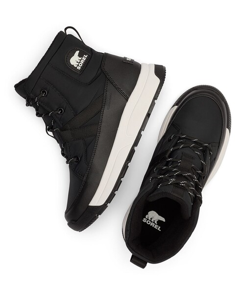 SOREL（ソレル）の「防滑 防水 防寒 SOREL／レディース ウィットニー３ ミッド ウォータープルーフ スノーブーツ／ソレル（ブーツ・レディース・ベージュ/グレー/ブラック/ブラウン・24.0cm/23.5cm/22.5cm/23.0cm/25.5cm/25.0cm/24.5cm/26.0cm）」の16枚目の写真