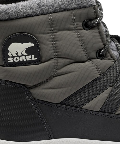 SOREL（ソレル）の「防滑 防水 防寒 SOREL／レディース ウィットニー３ ミッド ウォータープルーフ スノーブーツ／ソレル（ブーツ・レディース・ベージュ/グレー/ブラック/ブラウン・24.0cm/23.5cm/22.5cm/23.0cm/25.5cm/25.0cm/24.5cm/26.0cm）」の15枚目の写真
