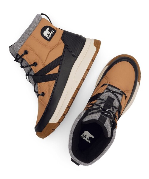 防滑 防水 防寒 SOREL／レディース ウィットニー3 ミッド ウォーター