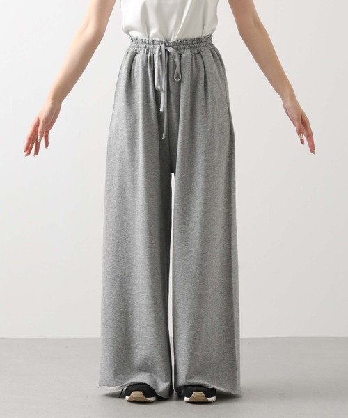 audrey and john wad（オードリーアンドジョンワッド）の「スウェットワイドイージーパンツ（その他パンツ・レディース・トップグレー・FREE）」の17枚目の写真