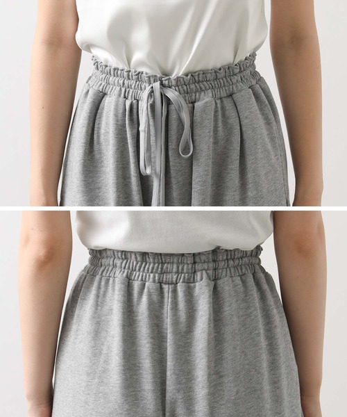 audrey and john wad（オードリーアンドジョンワッド）の「スウェットワイドイージーパンツ（その他パンツ・レディース・トップグレー・FREE）」の19枚目の写真