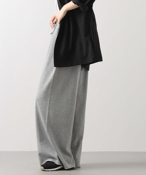 audrey and john wad（オードリーアンドジョンワッド）の「スウェットワイドイージーパンツ（その他パンツ・レディース・トップグレー・FREE）」の8枚目の写真