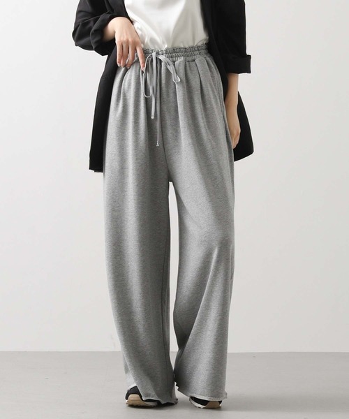 audrey and john wad（オードリーアンドジョンワッド）の「スウェットワイドイージーパンツ（その他パンツ・レディース・トップグレー・FREE）」の11枚目の写真