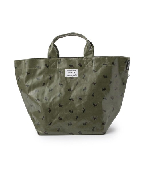 one'sterrace（ワンズテラス）の「ROOTOTE ルートート デリラミネート S（トートバッグ・レディース・グリーン系その他6/ブラック系8/アイボリー系8・99）」の3枚目の写真