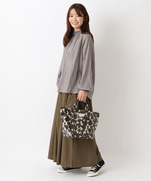 one'sterrace（ワンズテラス）の「ROOTOTE ルートート デリラミネート S（トートバッグ・レディース・グリーン系その他6/ブラック系8/アイボリー系8・99）」の16枚目の写真