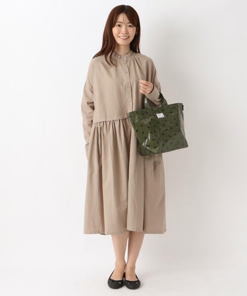 one'sterrace（ワンズテラス）の「ROOTOTE ルートート デリラミネート S（トートバッグ・レディース・グリーン系その他6/ブラック系8/アイボリー系8・99）」の18枚目の写真