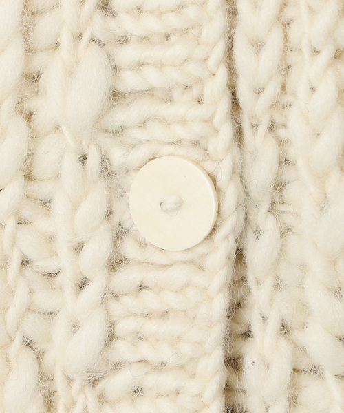 IENA LA BOUCLE(イエナラブークル)の「IENA LA BOUCLE スラブウールハンドニットブルゾン(その他アウター・レディース・アイボリー・FREE)」の18枚目の写真