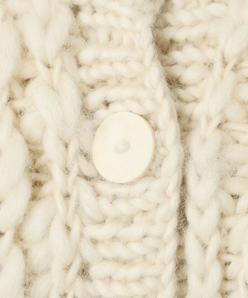 IENA LA BOUCLE(イエナラブークル)の「IENA LA BOUCLE スラブウールハンドニットブルゾン(その他アウター・レディース・アイボリー・FREE)」の20枚目の写真