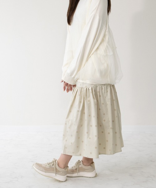 Bridget Birkin（ブリジットバーキン）の「【Bridget Birkin】ビジューレーンコンビスニーカー(555051)（スニーカー・レディース・ブラック系その他/グレー系その他/ベージュ系その他・24/23.5/23/22.5）」の9枚目の写真
