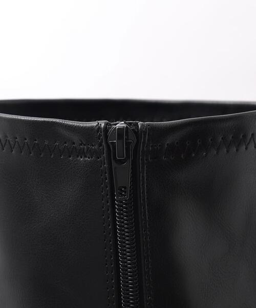 WEGO（ウィゴー）の「WEGO/プレーンロングブーツ（ブーツ・レディース・ブラック/ブラウン・MEDIUM/SMALL/LARGE）」の16枚目の写真