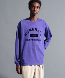 NUMERALS（ヌメラルズ）の「【NUMERALS】カレッジプリントロングスリーブTEE（Tシャツ/カットソー）」