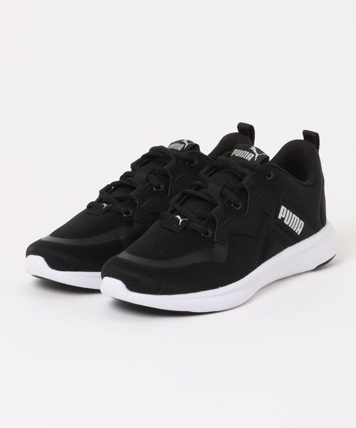 PUMA(プーマ)の「《PUMA》SOFTRIDE バイタル MU(スニーカー・レディース・ブラック/アイボリー・23.0cm/24.0cm/25.0cm/23.5cm/24.5cm/22.5cm)」の1枚目の写真