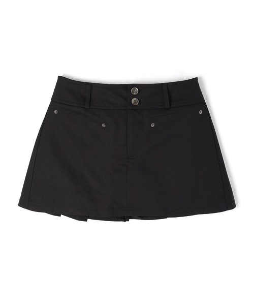 M DOLLY(エムドリー)の「ribbon pocket tempo mini skirt/リボンポケットテンポミニスカート(スカート・レディース・アイボリー/ブラック・S/M)」の13枚目の写真