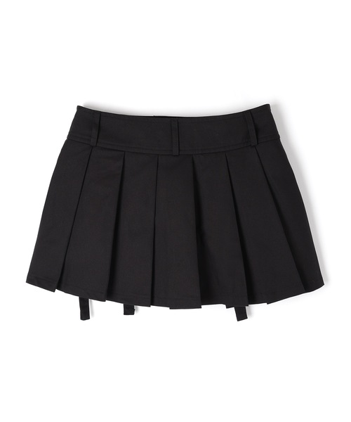 M DOLLY(エムドリー)の「ribbon pocket tempo mini skirt/リボンポケットテンポミニスカート(スカート・レディース・アイボリー/ブラック・S/M)」の14枚目の写真