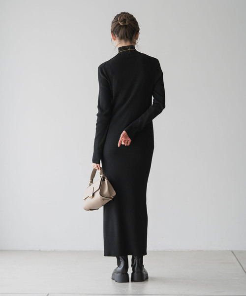 SPICK&SPAN NOBLE 新品タグ付きリブニットロングワンピース SPICK&SPAN NOBLE 新品タグ付きリブニットロングワンピース