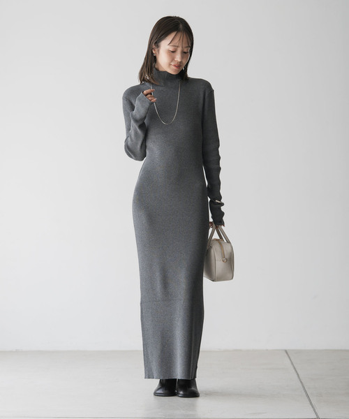 限定お値下げ☆新品タグ付☆NOBLE ノーブル Ry/Nyハイネックアンサンブル Noble - NOBLE ノーブル Ry/Nyハイネックアンサンブル/カーディガンの