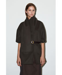 COS(コス)のダブルフェイスウールスカーフケープ(ダウンジャケット/コート)