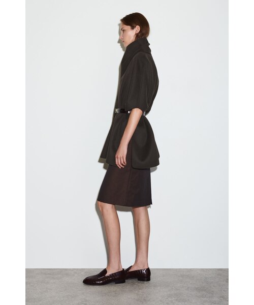 専用 cos ダブルフェイスウールスカーフケープ ポンチョ DOUBLE-FACED WOOL SCARF CAPE ダブルフェイスウールマフラーケープ