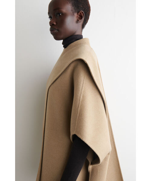 ダブルフェイスウールスカーフケープ（その他アウター）｜COS（コス