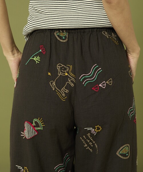 Freada 刺繍パンツ Freada】限定数量！レアな刺繍パンツ｜Daytona Park(FREAK'S