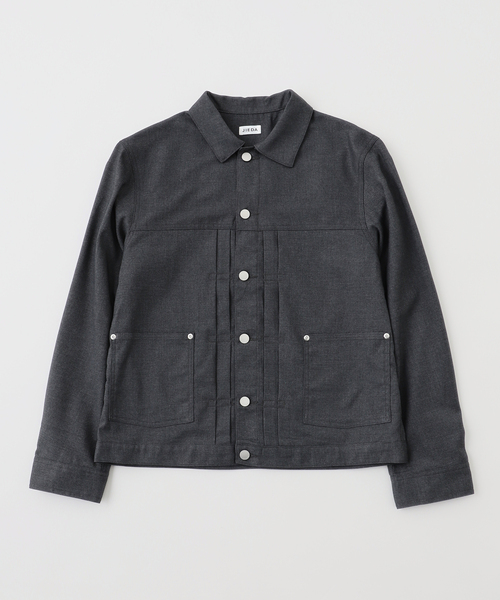 JIEDA(ジエダ)の「JIEDA /ジエダPOVER G JACKET(ブルゾン・メンズ・グレー/ブラック・2/1)」の1枚目の写真