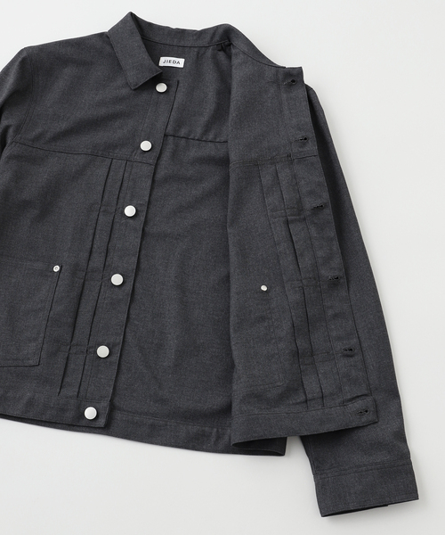 JIEDA(ジエダ)の「JIEDA /ジエダPOVER G JACKET(ブルゾン・メンズ・グレー/ブラック・2/1)」の7枚目の写真