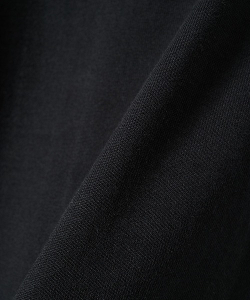 markaware(マーカウェア)の「【markaware/marka】オーガニックコットンヘビー吊裏毛 / ヒュージスウェットショート(スウェット・メンズ・ブラック/グレー・1/2)」の6枚目の写真