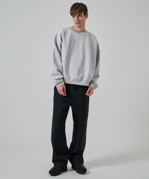 MARKAWARE オーガニックコットンヘビー吊裏毛 ヒュージスウェット markaware/marka】オーガニックコットンヘビー吊裏毛 / ヒュージ